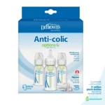 Set 3 bình sữa Dr. Brown's 250ml Anti Colic Options+ kèm núm sơ sinh ( full box) Dr. Brown’s - Ảnh 7