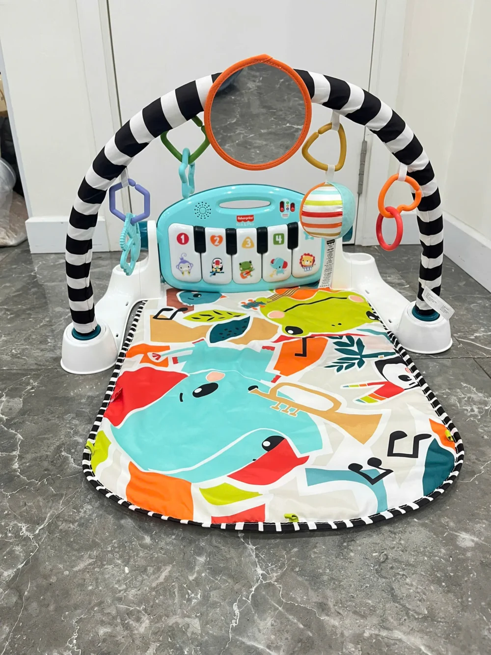 Thảm nhạc piano Fisher price HRB13 (no box) Fisher price - Ảnh 4