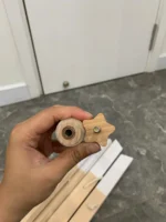 Kệ chữ A kèm 4 đồ chơi gỗ cho bé montessori Mami Mami home (no box) Mami Mami home - Ảnh 2