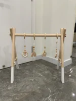 Kệ chữ A kèm 4 đồ chơi gỗ cho bé montessori Mami Mami home (no box) Mami Mami home - Ảnh 9