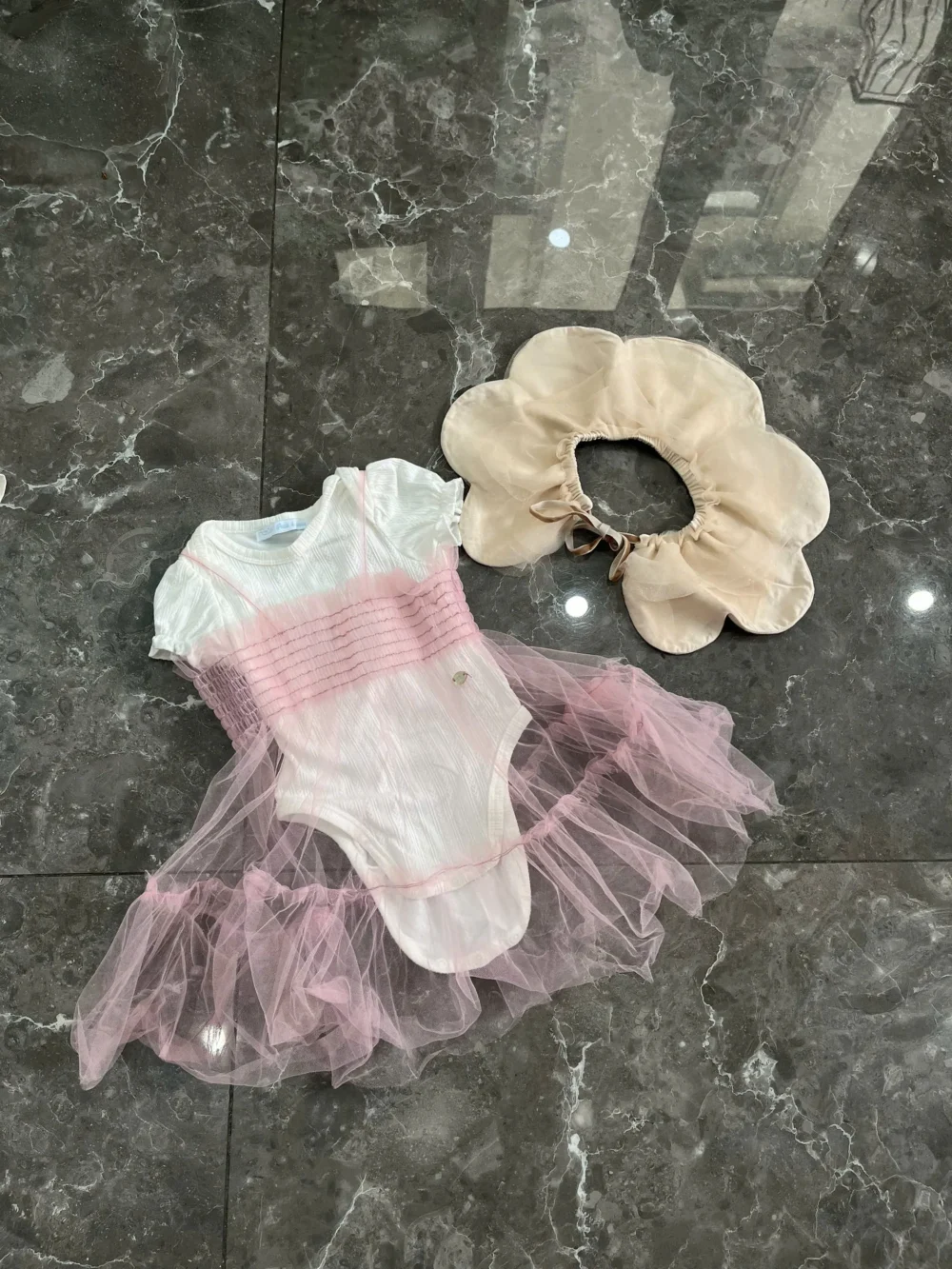 Set 4 món đồ cho bé gái mix brand Nous H&M (size 6 đến 12 tháng) Nous và H&M - Ảnh 23