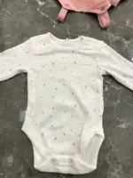 Set đầm yếm nhung tăm & bodysuit kèm tất George (3 đến 6 tháng) George baby - Ảnh 3