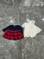 Set 2 váy đầm bé gái mixbrand H&M & Baby b’gosh (0 đến 3 tháng) H&M và Baby b’gosh - Ảnh 2