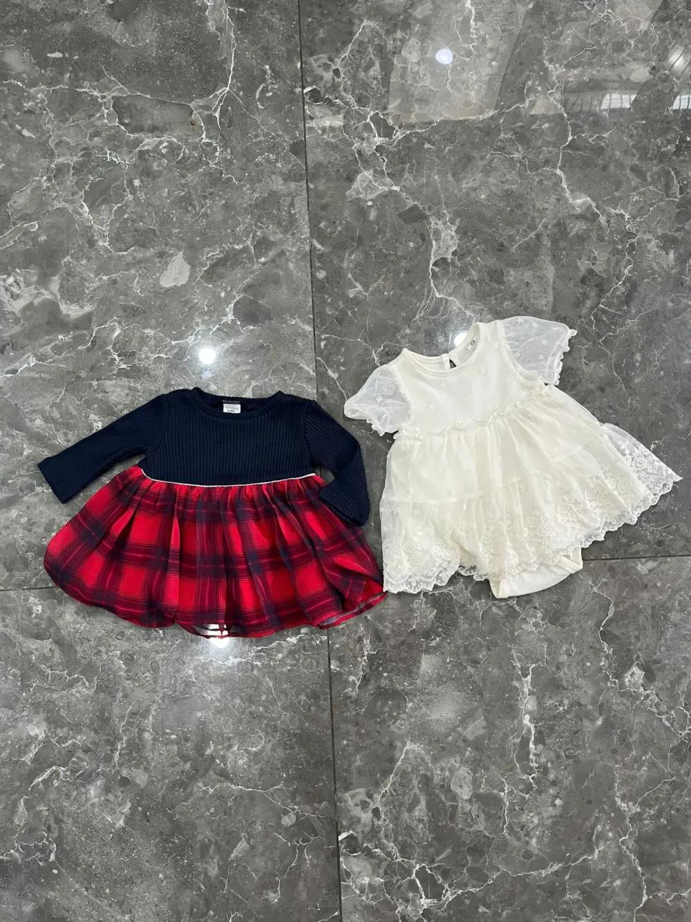 Set 2 váy đầm bé gái mixbrand H&M & Baby b’gosh (0 đến 3 tháng) H&M và Baby b’gosh - Ảnh 6