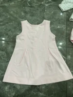 set váy sơ mi kèm áo khoác Burberry màu hồng nhạt (6 tháng) Burberry - Ảnh 4