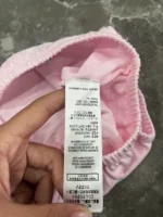 set váy sơ mi kèm áo khoác Burberry màu hồng nhạt (6 tháng) Burberry - Ảnh 11