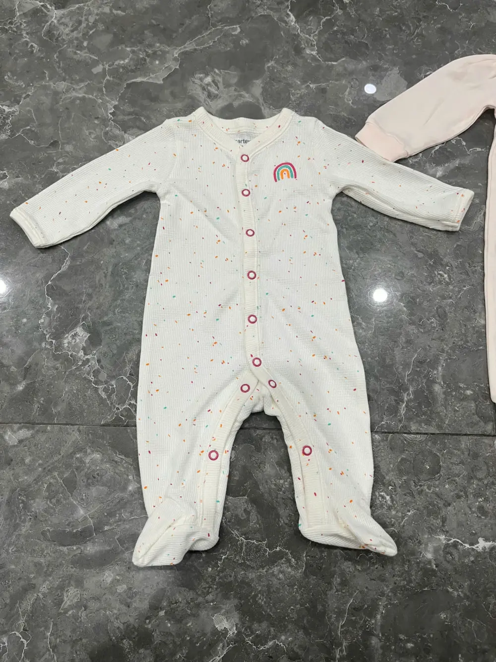 Set 2 sleepsuit mix brand Carter’s & Giggles (0 đến 3 tháng) Carter’s & Giggles - Ảnh 2