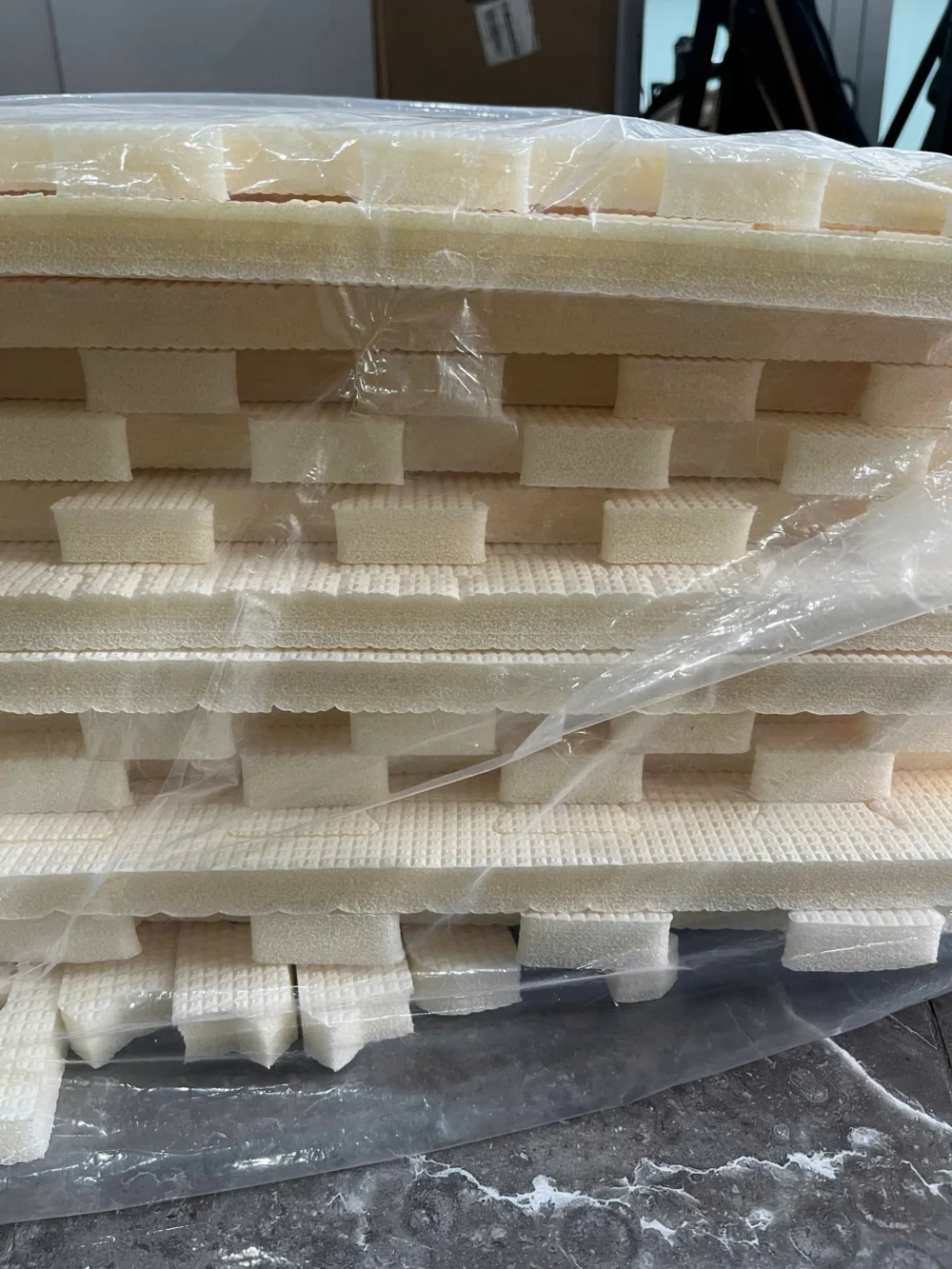Thảm trải xốp ghép sàn KT 2m4x1m8x2cm (bao gồm viền) no brand - Ảnh 5