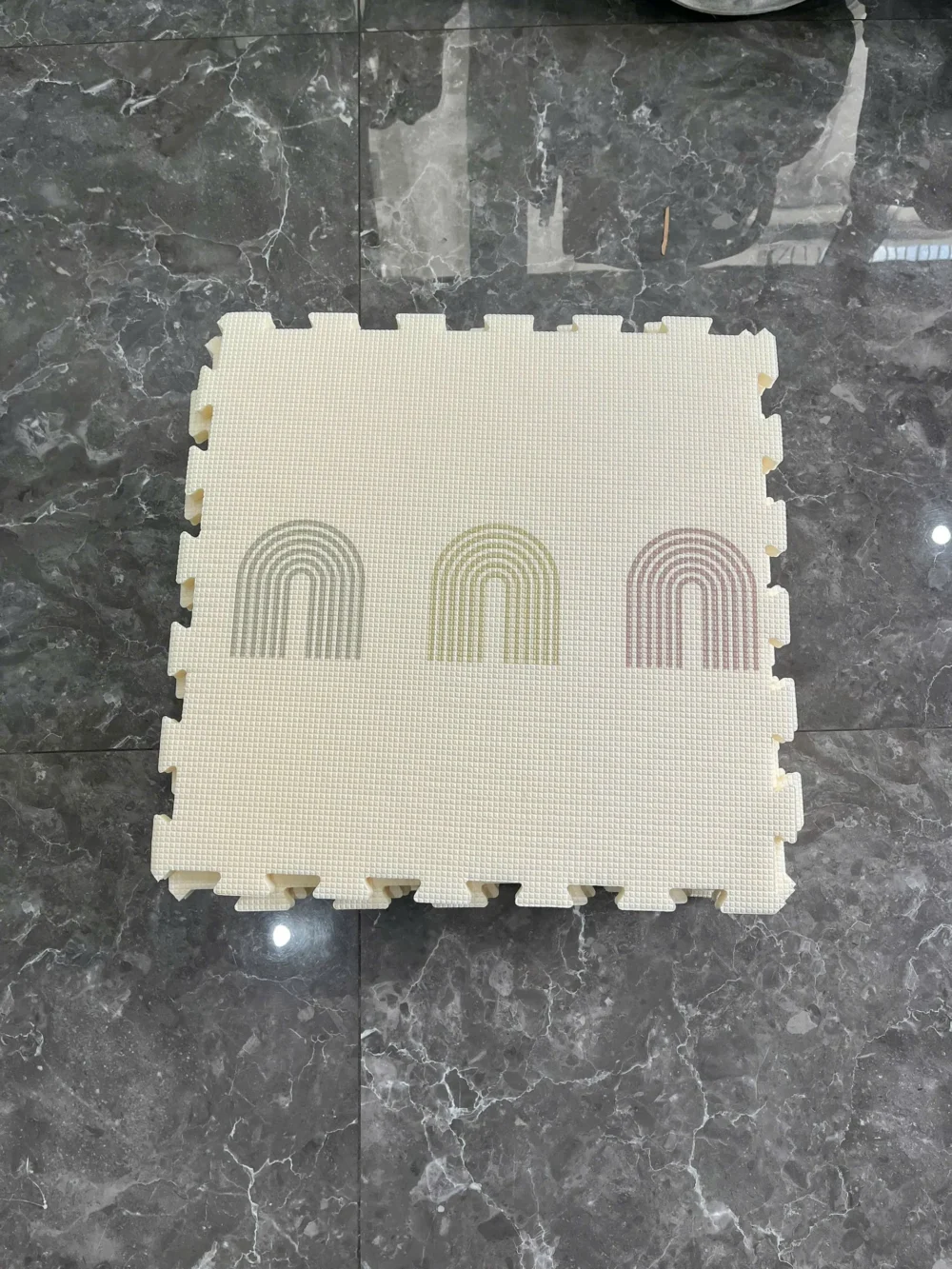 Thảm trải xốp ghép sàn KT 2m4x1m8x2cm (bao gồm viền) no brand - Ảnh 8