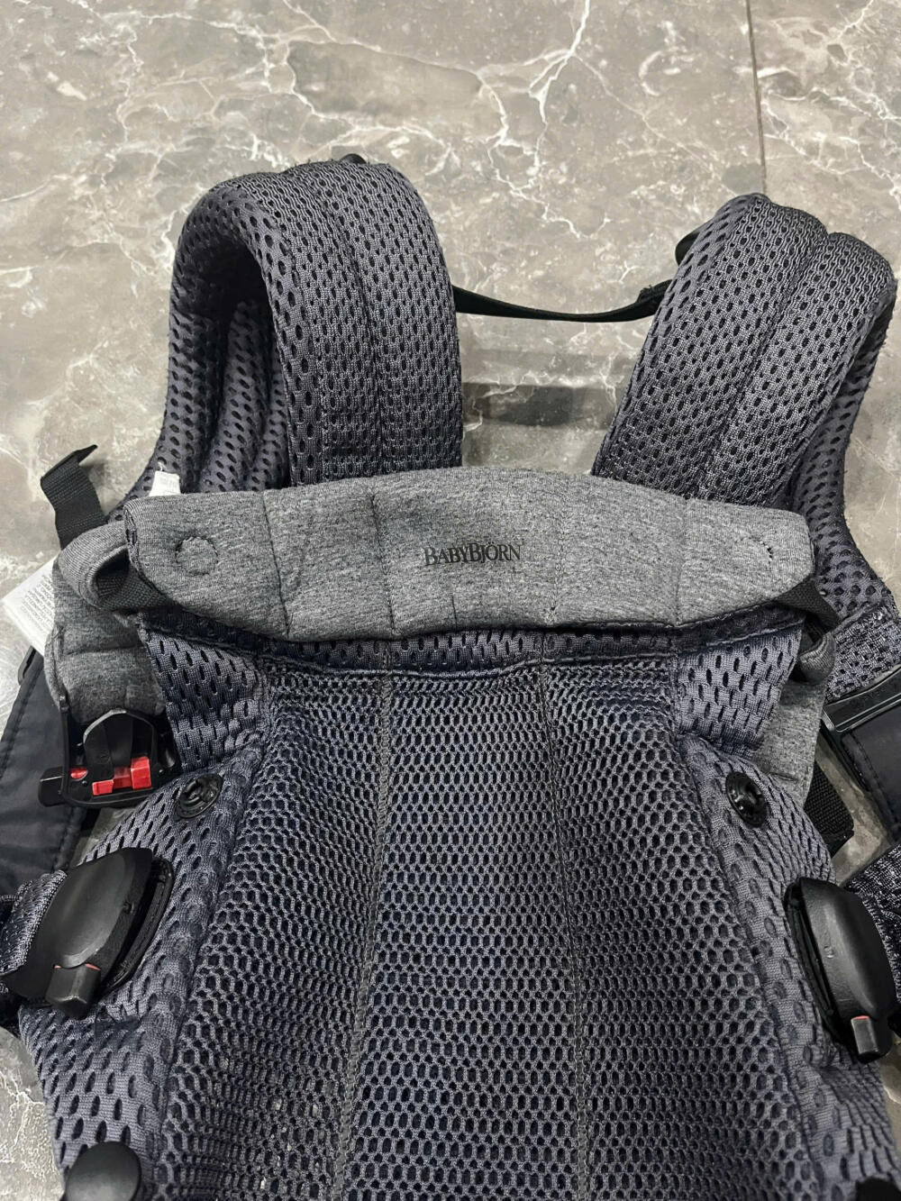 Địu Baby Bjorn Harmony màu Anthracite - Ảnh 5