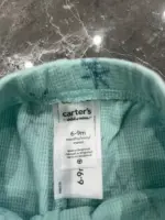 Set 2 bộ áo quần dài Carter’s màu hồng, xám xanh (size: 6m/9m) - Ảnh 11