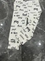 Set 5 quần legging mix brand Wonder Nation, Carter’s màu hồng, xám, trắng (size: 12m) - Ảnh 16