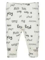 Set 5 quần legging mix brand Wonder Nation, Carter’s màu hồng, xám, trắng (size: 12m) - Ảnh 18