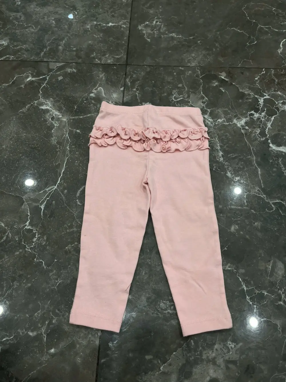 Set 5 quần legging mix brand Wonder Nation, Carter’s màu hồng, xám, trắng (size: 12m) - Ảnh 19