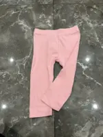 Set 5 quần legging mix brand Wonder Nation, Carter’s màu hồng, xám, trắng (size: 12m) - Ảnh 2