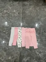 Set 5 quần legging mix brand Wonder Nation, Carter’s màu hồng, xám, trắng (size: 12m) - Ảnh 7