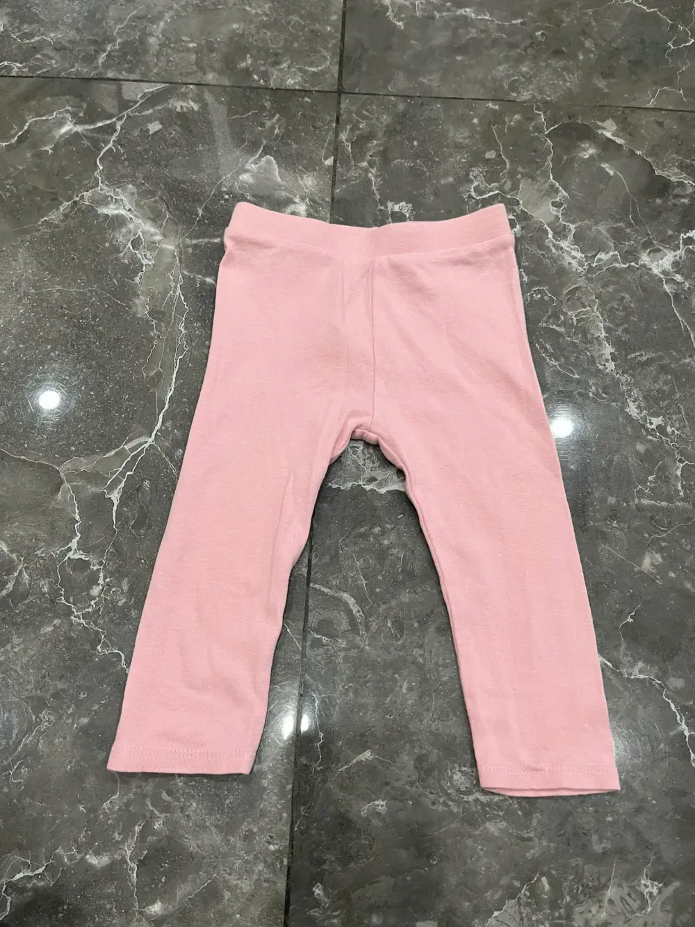 Set 5 quần legging mix brand Wonder Nation, Carter’s màu hồng, xám, trắng (size: 12m) - Ảnh 8