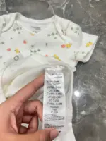 Set 3 món bodysuit váy yếm mix brand Carter’s , Cat & Jack (size 3/6m) - Ảnh 10