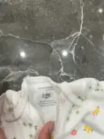 Set 3 món bodysuit váy yếm mix brand Carter’s , Cat & Jack (size 3/6m) - Ảnh 4