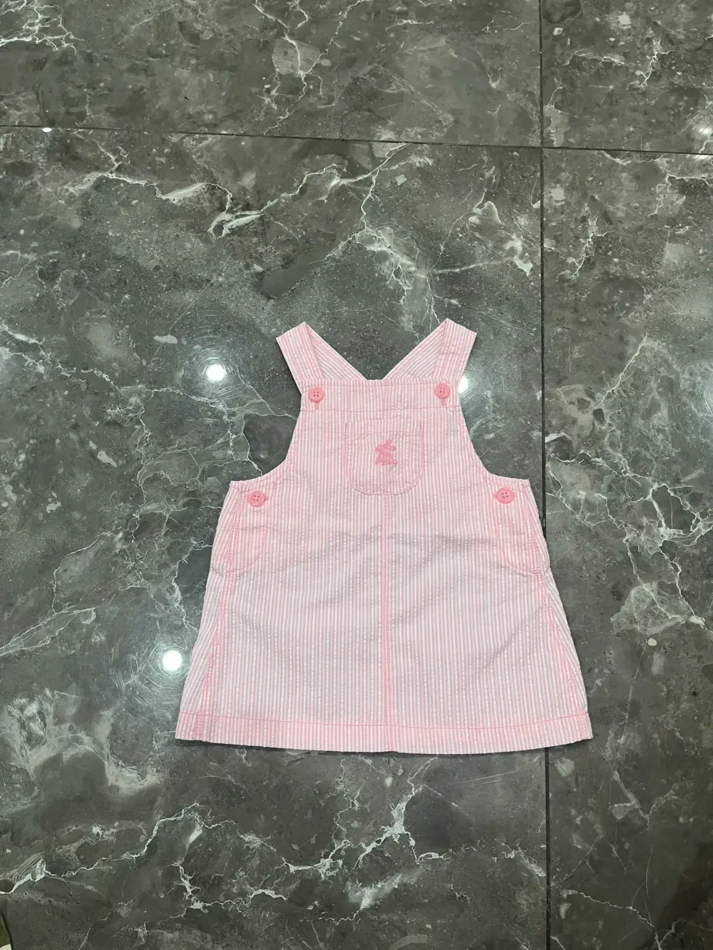 Set 3 món bodysuit váy yếm mix brand Carter’s , Cat & Jack (size 3/6m) - Ảnh 6