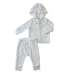 Set 2 bộ quần áo dài bông & sleepsuit bông Carter's (size 9/12m) - Ảnh 10