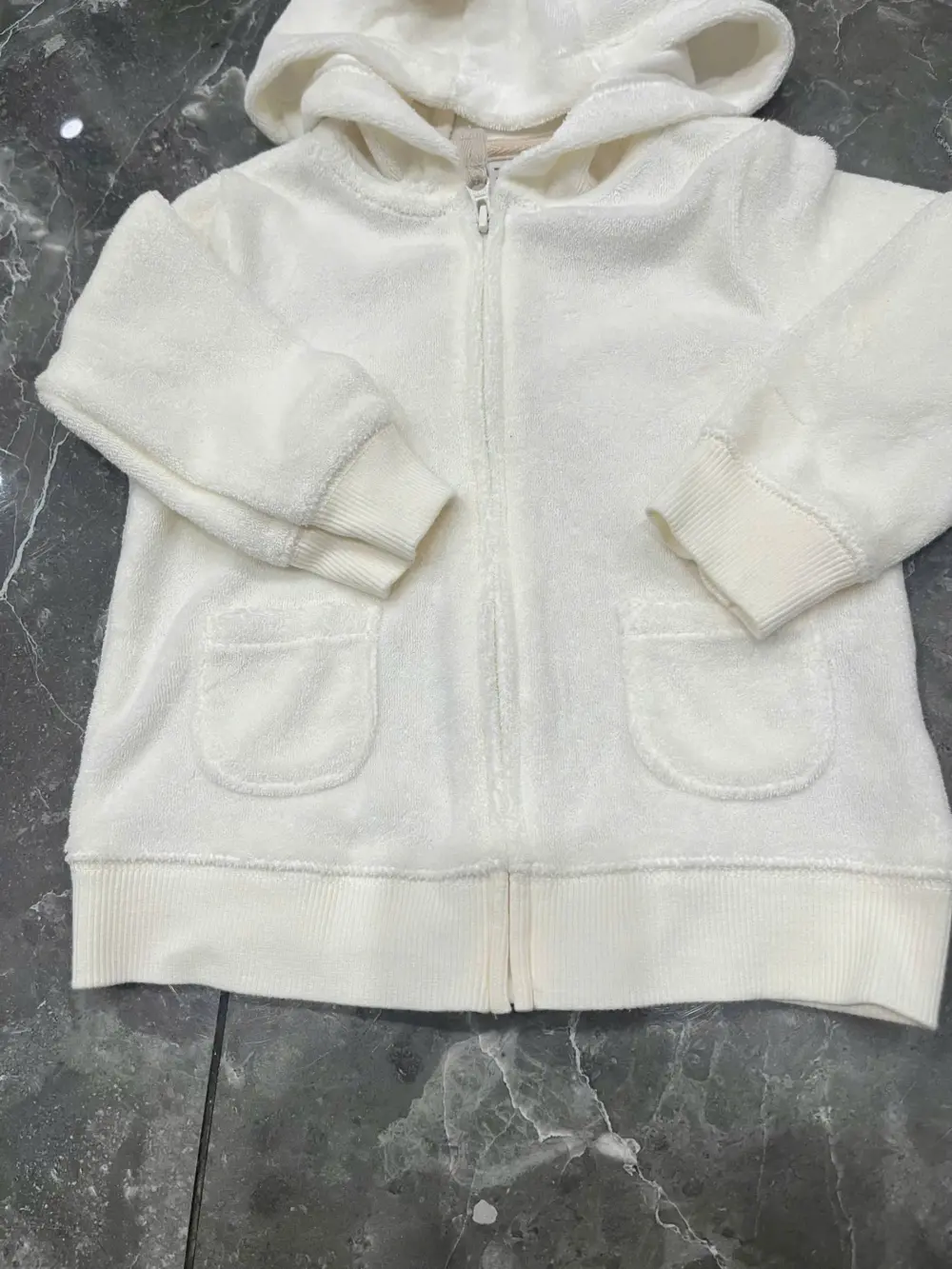 Set 2 bộ quần áo dài bông & sleepsuit bông Carter's (size 9/12m) - Ảnh 18