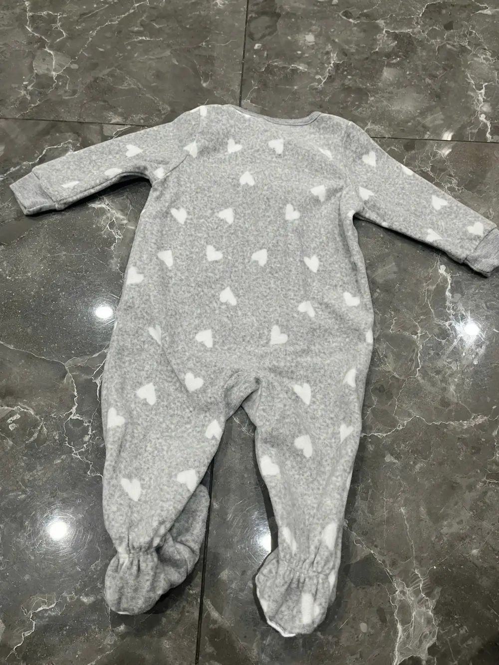 Set 2 bộ quần áo dài bông & sleepsuit bông Carter's (size 9/12m) - Ảnh 19