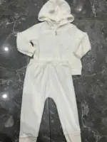 Set 2 bộ quần áo dài bông & sleepsuit bông Carter's (size 9/12m) - Ảnh 3