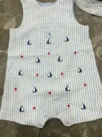 Set 2 món đồ mùa hè cho bé gái mix brand Little me & Janie&Jack (size 6/12m) kèm nón - Ảnh 20