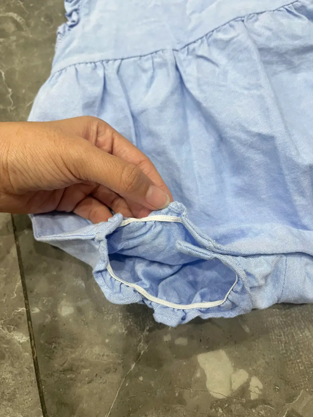 Set 2 món đồ mùa hè cho bé gái mix brand Little me & Janie&Jack (size 6/12m) kèm nón - Ảnh 21