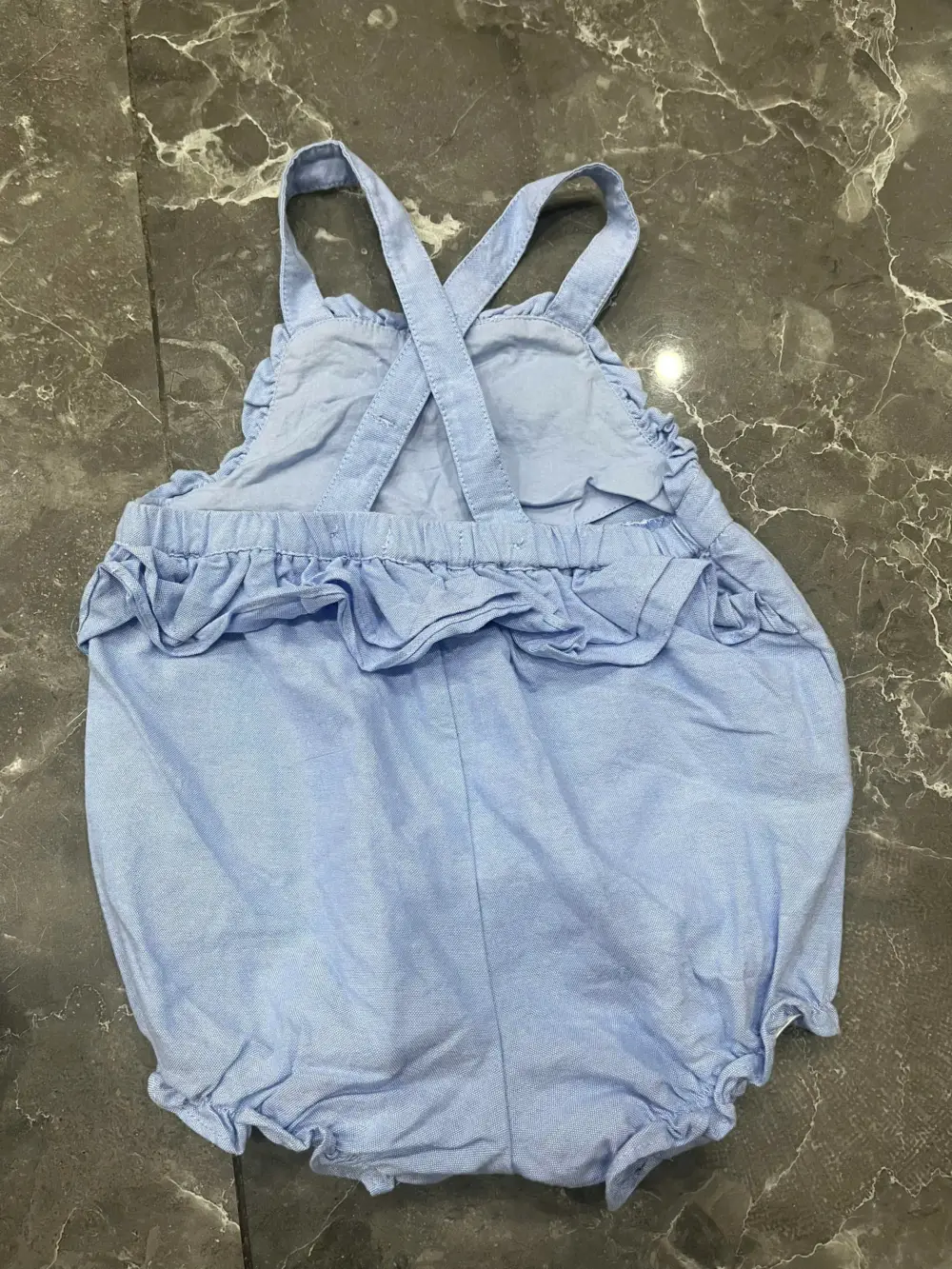 Set 2 món đồ mùa hè cho bé gái mix brand Little me & Janie&Jack (size 6/12m) kèm nón - Ảnh 22