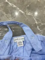 Set 2 món đồ mùa hè cho bé gái mix brand Little me & Janie&Jack (size 6/12m) kèm nón - Ảnh 2