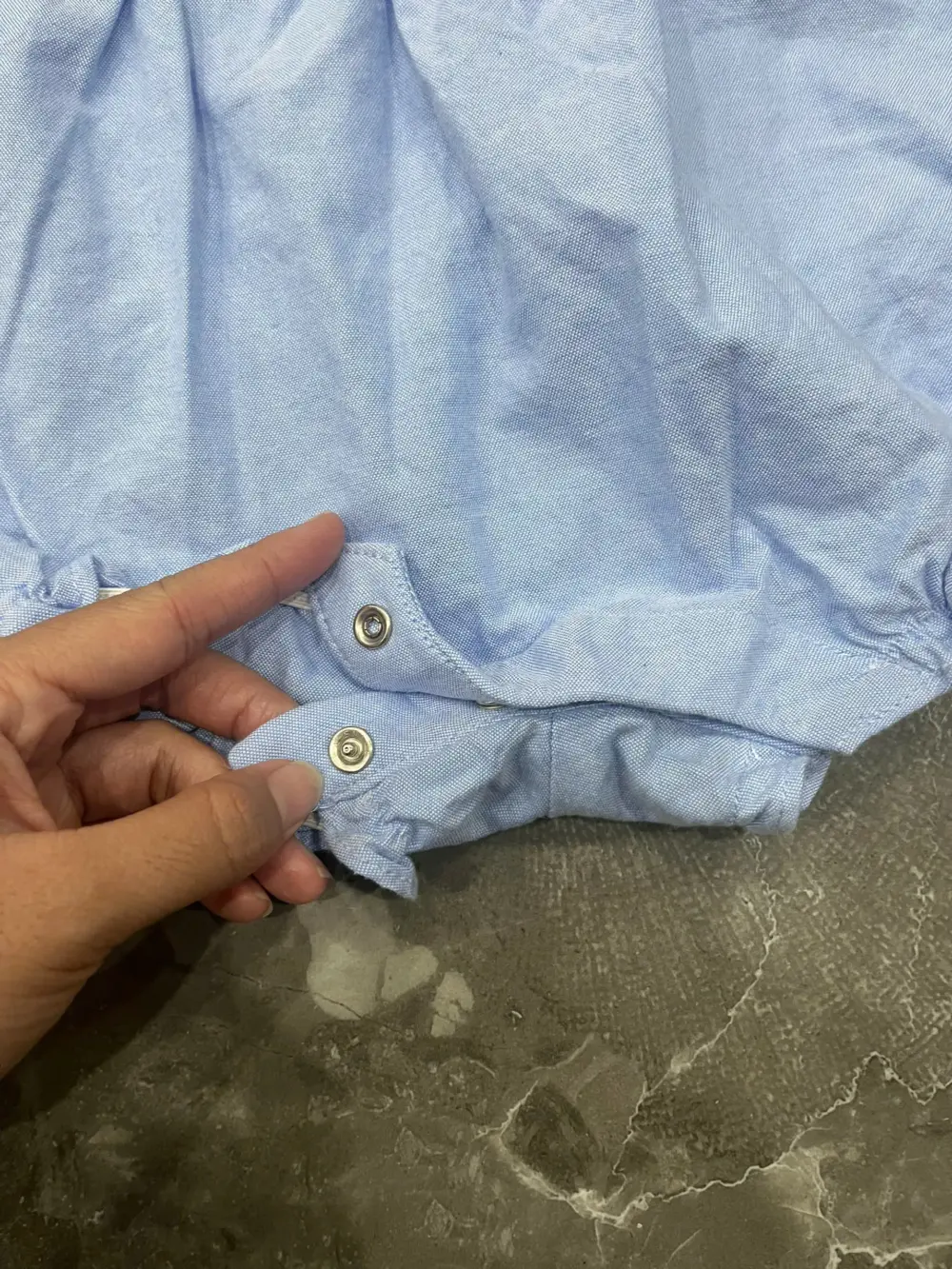 Set 2 món đồ mùa hè cho bé gái mix brand Little me & Janie&Jack (size 6/12m) kèm nón - Ảnh 3