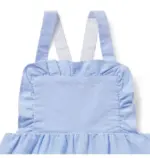 Set 2 món đồ mùa hè cho bé gái mix brand Little me & Janie&Jack (size 6/12m) kèm nón - Ảnh 8