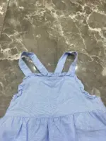 Set 2 món đồ mùa hè cho bé gái mix brand Little me & Janie&Jack (size 6/12m) kèm nón - Ảnh 10