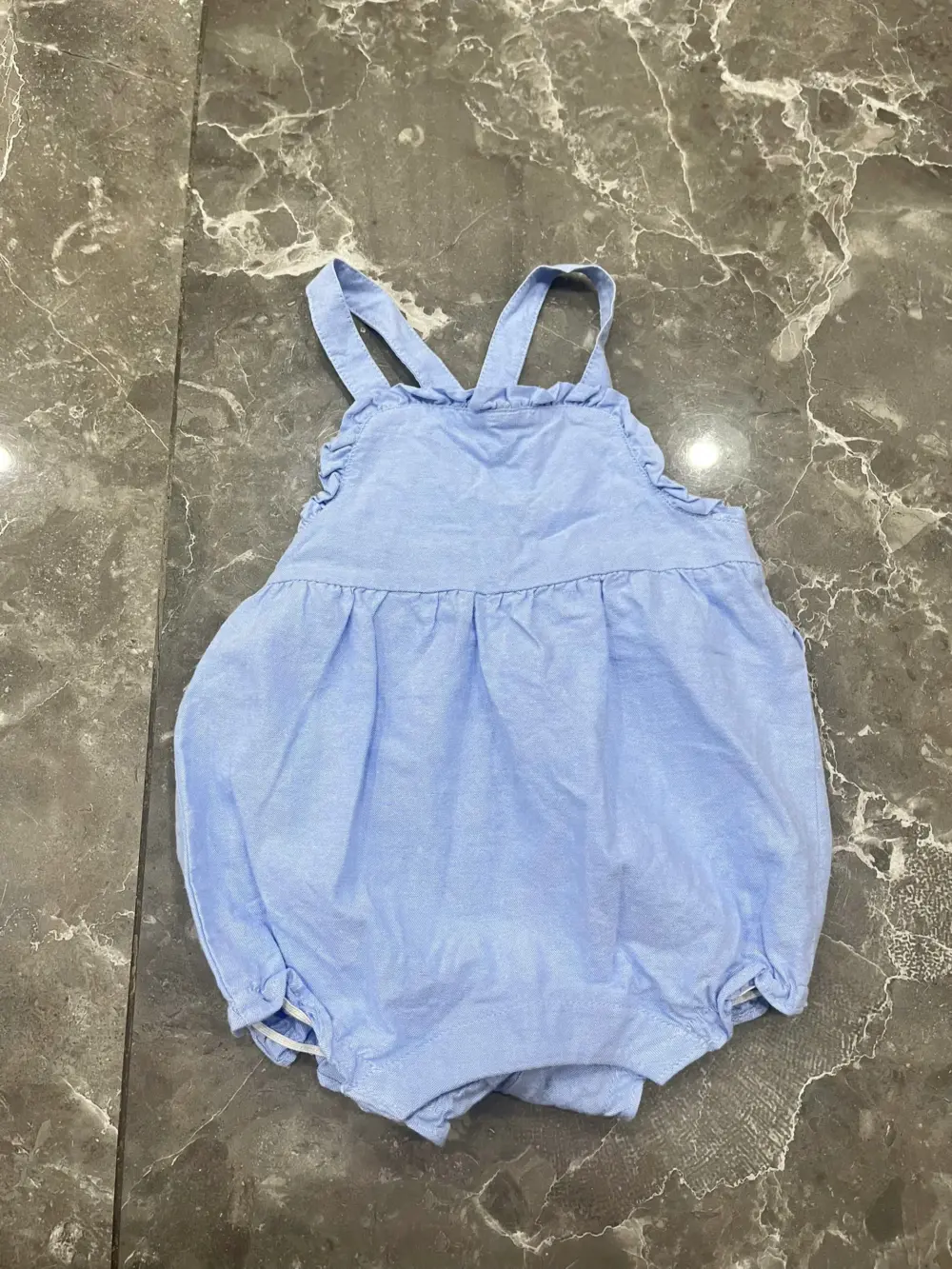 Set 2 món đồ mùa hè cho bé gái mix brand Little me & Janie&Jack (size 6/12m) kèm nón - Ảnh 14