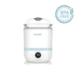 Máy tiệt trùng và sấy khô bình sữa Papablic Premium 5in1 màu trắng xanh (no box) - Ảnh 6