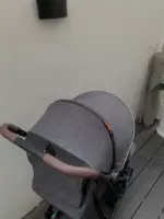 Xe đẩy Mamazing khung carbon siêu nhẹ gọn, màu đen xám (kèm túi vải đựng) - Ảnh 10