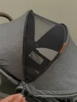 Xe đẩy Mamazing khung carbon siêu nhẹ gọn, màu đen xám (kèm túi vải đựng) - Ảnh 13