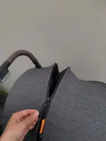 Xe đẩy Mamazing khung carbon siêu nhẹ gọn, màu đen xám (kèm túi vải đựng) - Ảnh 16