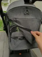 Xe đẩy Mamazing khung carbon siêu nhẹ gọn, màu đen xám (kèm túi vải đựng) - Ảnh 7