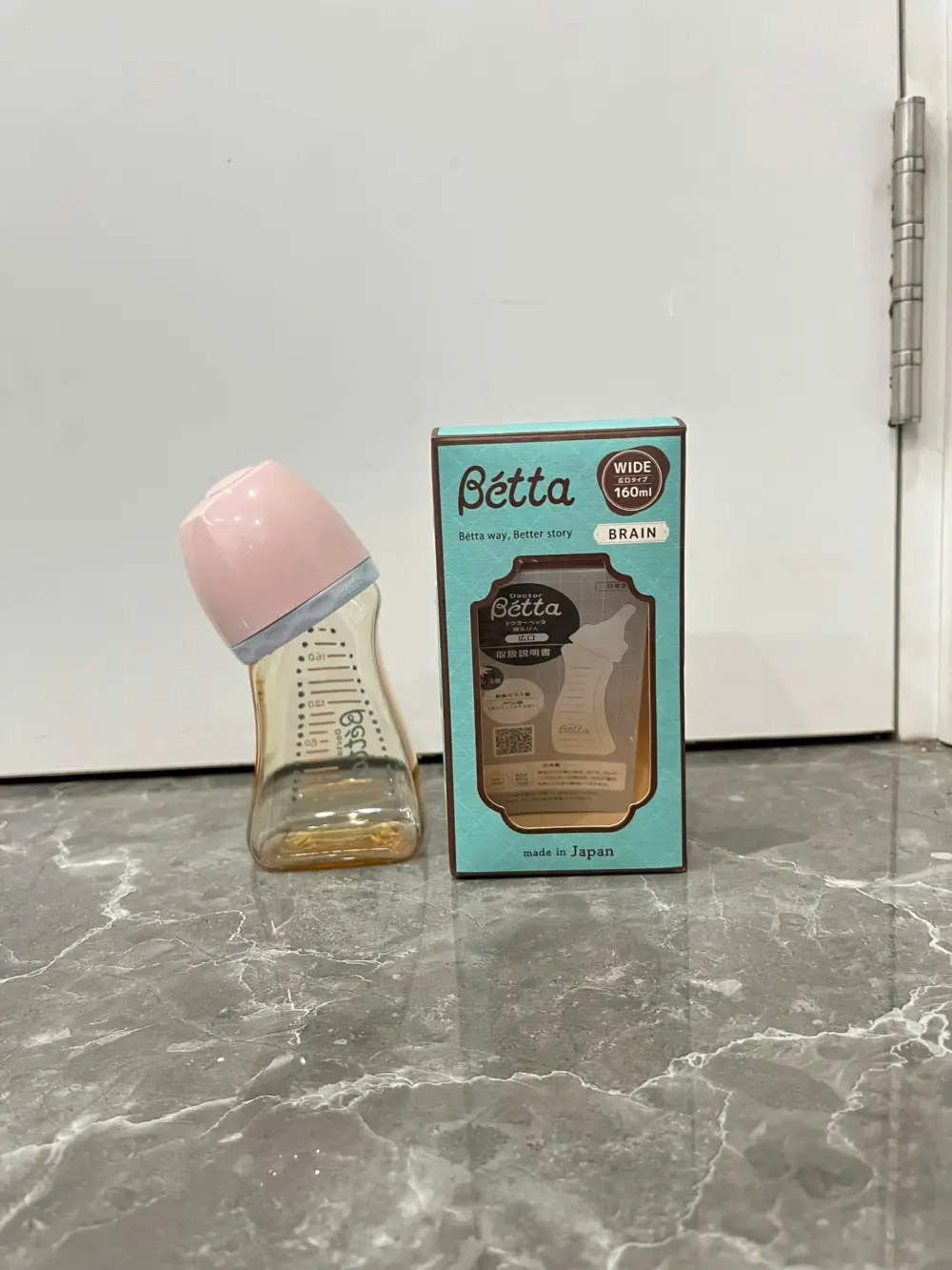 Bình Sữa Bétta PPSU Cổ Rộng 160ml màu hồng nhạt ( kèm núm ti 6m+) Betta - Ảnh 3