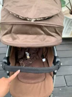 Xe đẩy cho bé Aprica Soraria màu nâu (no box) - Ảnh 14