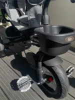 Xe đẩy 3 bánh Kinderkraft Aveo màu ghi (no box) - Ảnh 3