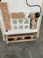 Xe tập đi Loulou nhiều hoạt động màu trắng (no box) - Ảnh 5