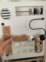 Xe tập đi Loulou nhiều hoạt động màu trắng (no box) - Ảnh 7