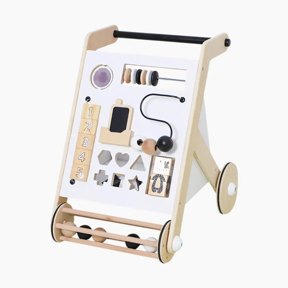 Xe tập đi Loulou nhiều hoạt động màu trắng (no box) - Ảnh 8