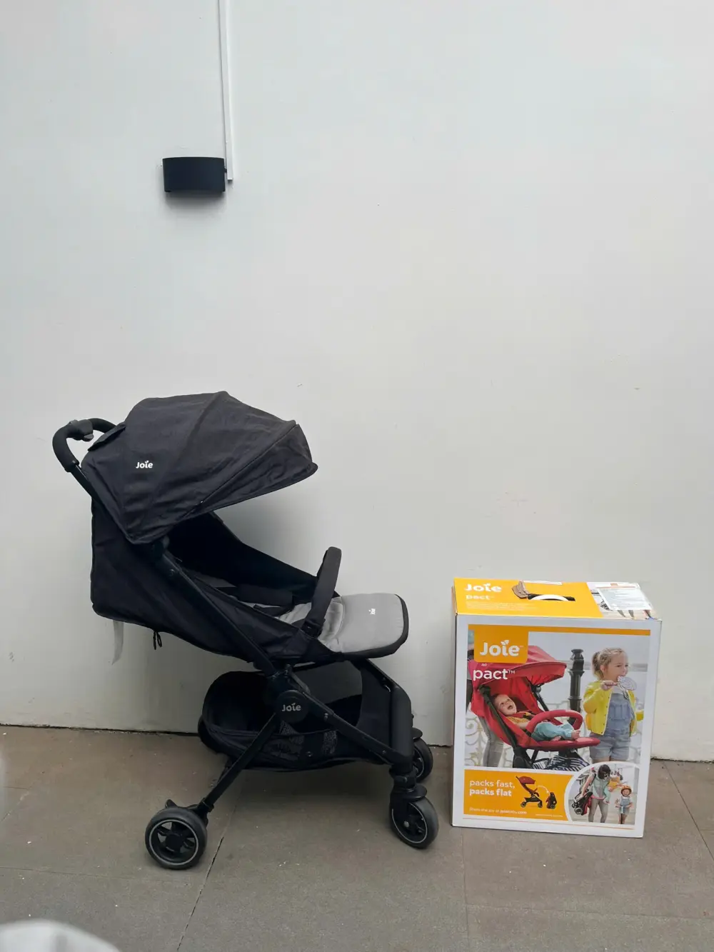 Xe đẩy Joie pact ember màu đen xám (còn box & bảo hành) 0-3 tuổi - Ảnh 17