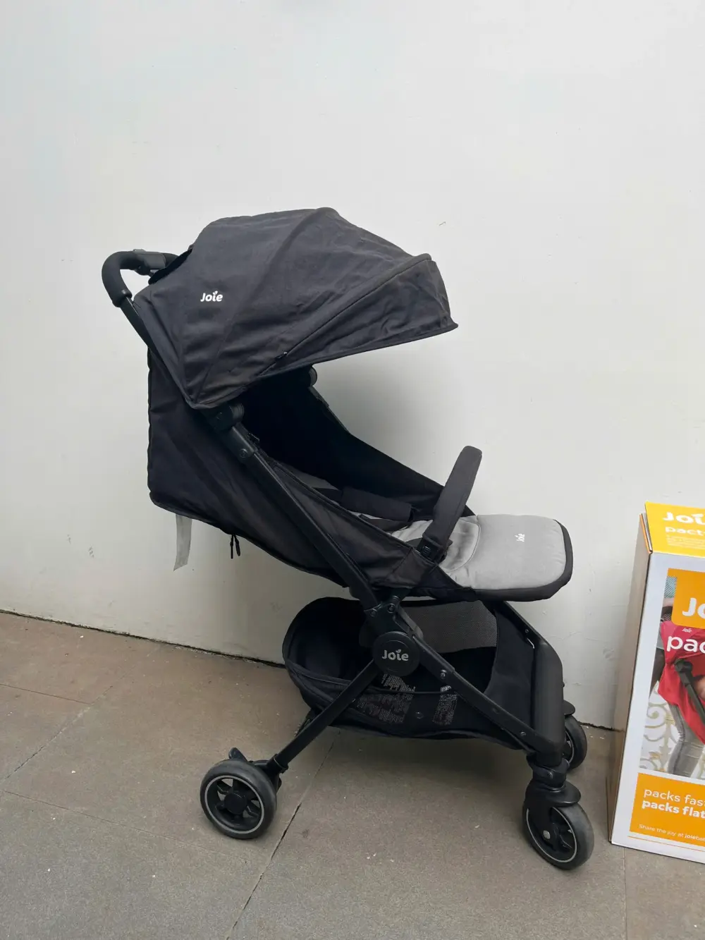 Xe đẩy Joie pact ember màu đen xám (còn box & bảo hành) 0-3 tuổi - Ảnh 18
