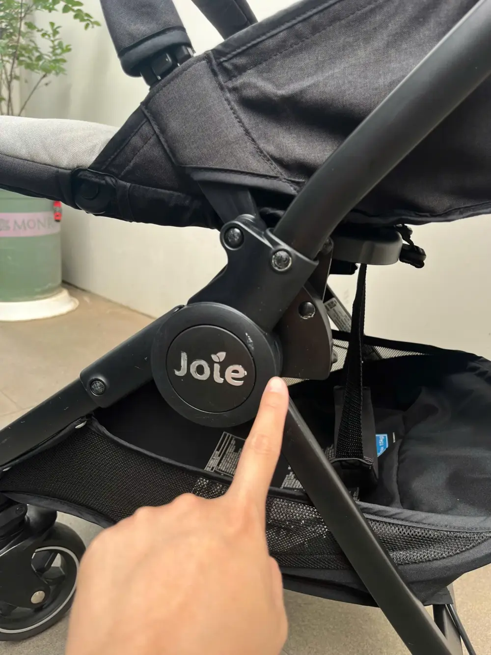 Xe đẩy Joie pact ember màu đen xám (còn box & bảo hành) 0-3 tuổi - Ảnh 6